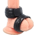 powering - super flexible and resistant double penis ring pr09 black