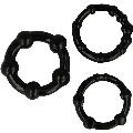 Cockrings Ohmama Conjunto de 3 em Silicone 