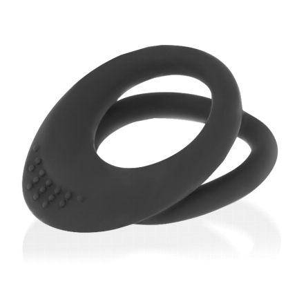 Cockring de Silicone Duplo Ohmama 3,5 cm e 4,5 cm