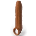 pipedreams - sleeve uncut 17,78 cm w strap caramel