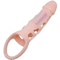 pretty love - harrison penis extender cover with vibration and strap 13.5 cm