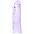 baile - lilac cover for the penis in adaptable silicone 13 cm