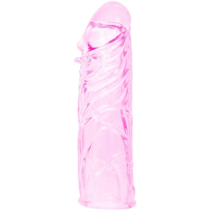 Manga para Pénis Baile em Silicone 13 cm Rosa