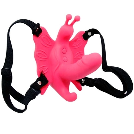 baile - ultra passionate vibrating butterfly harness