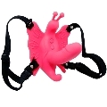 baile - ultra passionate vibrating butterfly harness