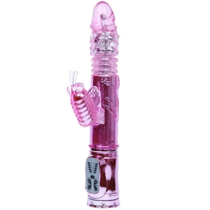 Vibrador Rabbit Baile Recarregável com Rotação