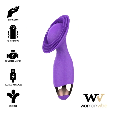 womanvibe - puppy estimulador recargable silicona