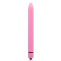 glossy - slim vibrador rosa intenso