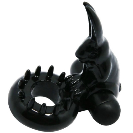 Cockring Baile Rabbit Preto