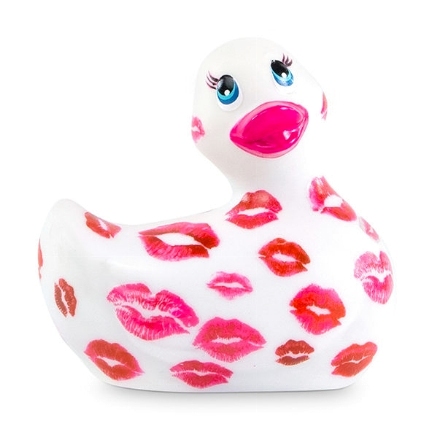 big tease toys - i rub my duckie 2.0 pato vibrador romance (white pink)