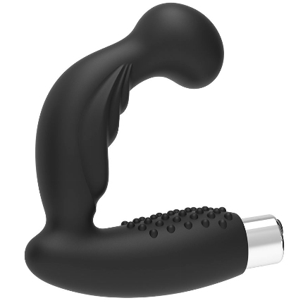 addicted toys - prostatic vibrator rechargeable model 3 - black