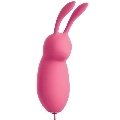 omg - cute rabbit powerful pink vibrator usb