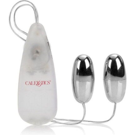 Balas Vibratórias Calexotics Silver Duo