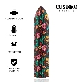 custom bullets - bala recargable skull 10 intensidades