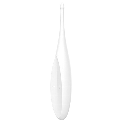 satisfyer - twirling fun estimulador clitoris blanco