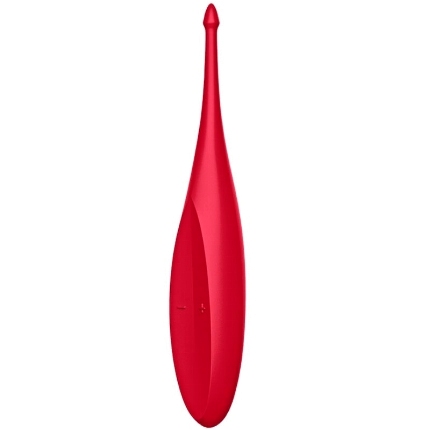 satisfyer - twirling fun estimulador clitoris rojo