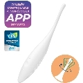 satisfyer - twirling joy clit tip vibrator white