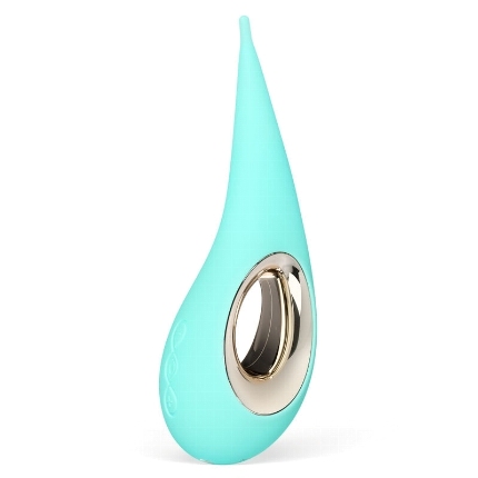 lelo - dot clitoris stimulator - aqua green