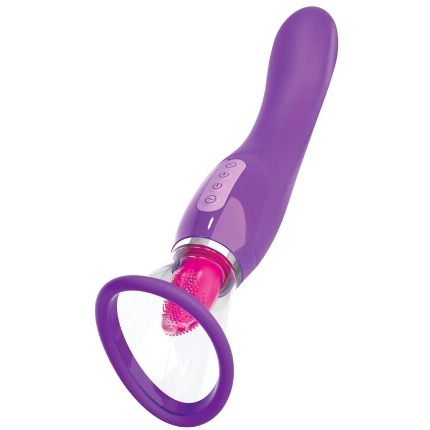 Bomba Vaginal Fantasy for Her Sucker Roxo