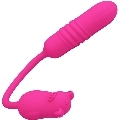 pretty love - pink silicone vibrating bullet