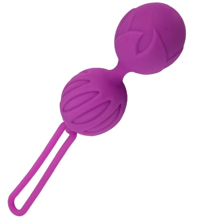 adrien lastic - geisha lastic bolas silicona talla s violeta