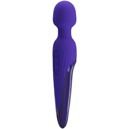 pretty love - antony youth vibrador wand efecto calor violeta