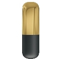 Vibrador Pretty Love Recarregável Dourado