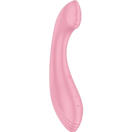 satisfyer - g-force estimulador vibrador punto g rosa