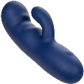 Vibrador Calexotics Cashmere Silk Duo Azul