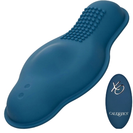 Vibrador Calexotics Rider Massager com Comando Azul