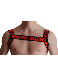 macho - double red harness