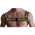 Harness Macho Duplo Amarelo