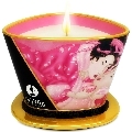 shunga - mini caress by candelight aphrodisiac roses massage candle 170 ml