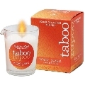 ruf - taboo massage candle for her peche sucre nectarine aroma