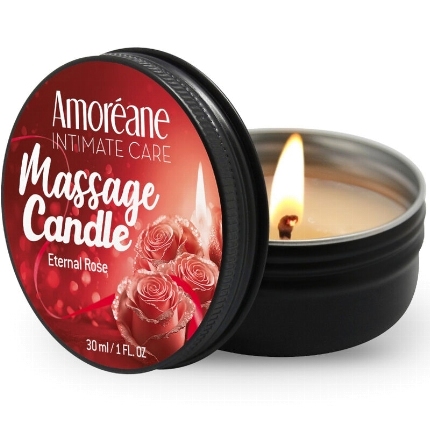 amoreane - massage candle eternal rose 30 ml