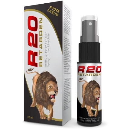 intimateline - r20 spray retardante efecto frio 20 ml