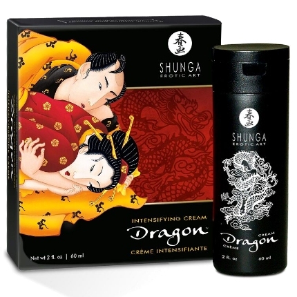 shunga - dragon crema potenciadora de ereccion