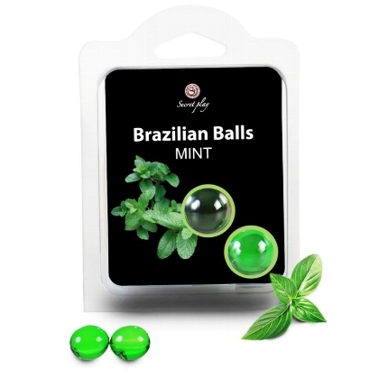 secretplay - 2 brazilian balls mint