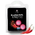 secretplay - set 2 brazilian balls triple effect