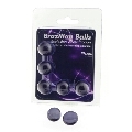 taloka - brazilian balls gel excitante efecto vibraciÓn elÉctrica 5 bolas