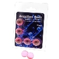 taloka - 5 brazilian balls refresh vibrating effect exciting gel