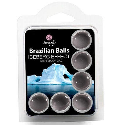 6x Bolas Brasileiras SecretPlay Efeito Iceberg