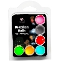 secret play set 6 brazilian balls mix efectos