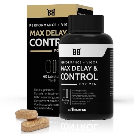 black bull - max delay control maximum performance for men 60 capsules