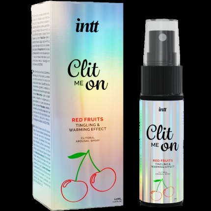 Estimulante Feminino Intt Clit Me On Frutas Vermelhas 12 ml