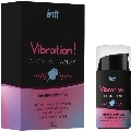 intt - gel efecto vibrador unisex algodon de azucar 15 ml