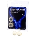 taloka - 2 brazilian balls cold vibration effect exciting gel