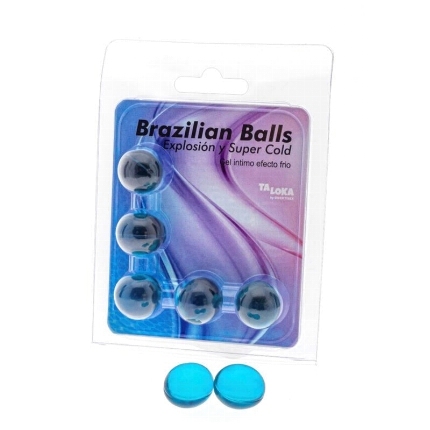 taloka - 5 brazilian balls cold effect exciting gel