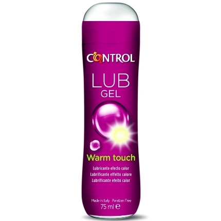 control - lub gel lubricante efecto calor 75 ml