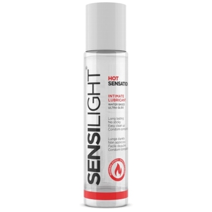 intimateline - sensilight hot heat effect lubricant 60 ml